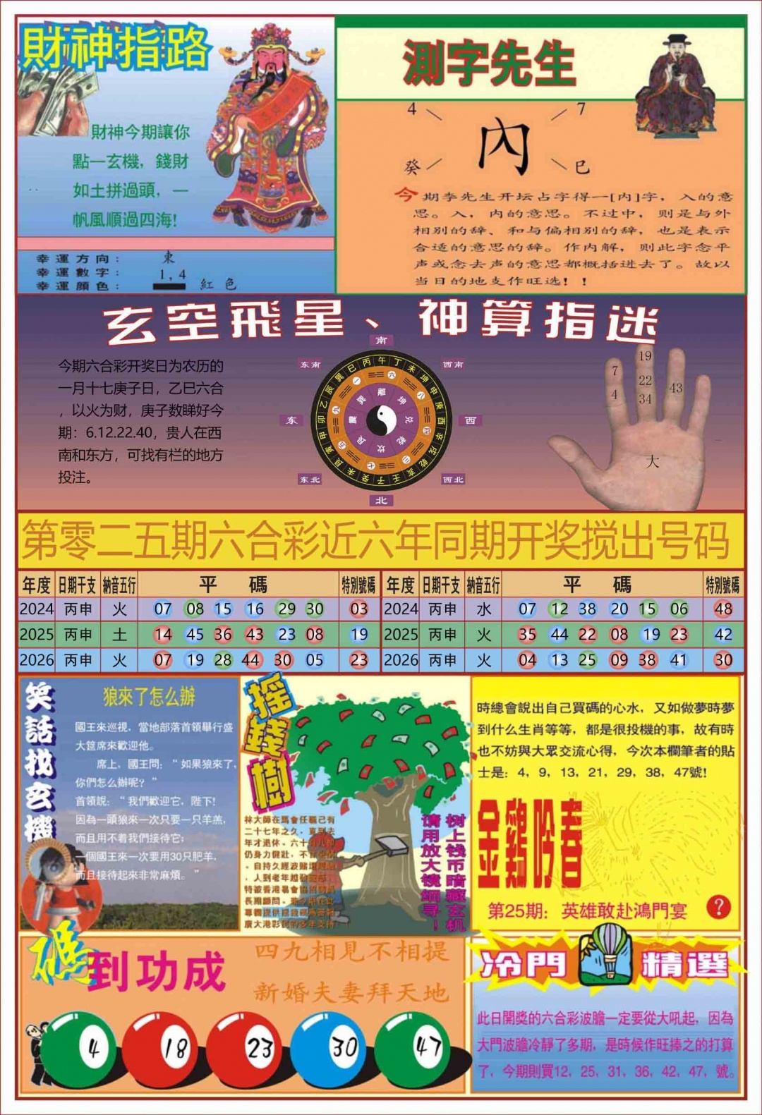 025期中四柱预测B[图]