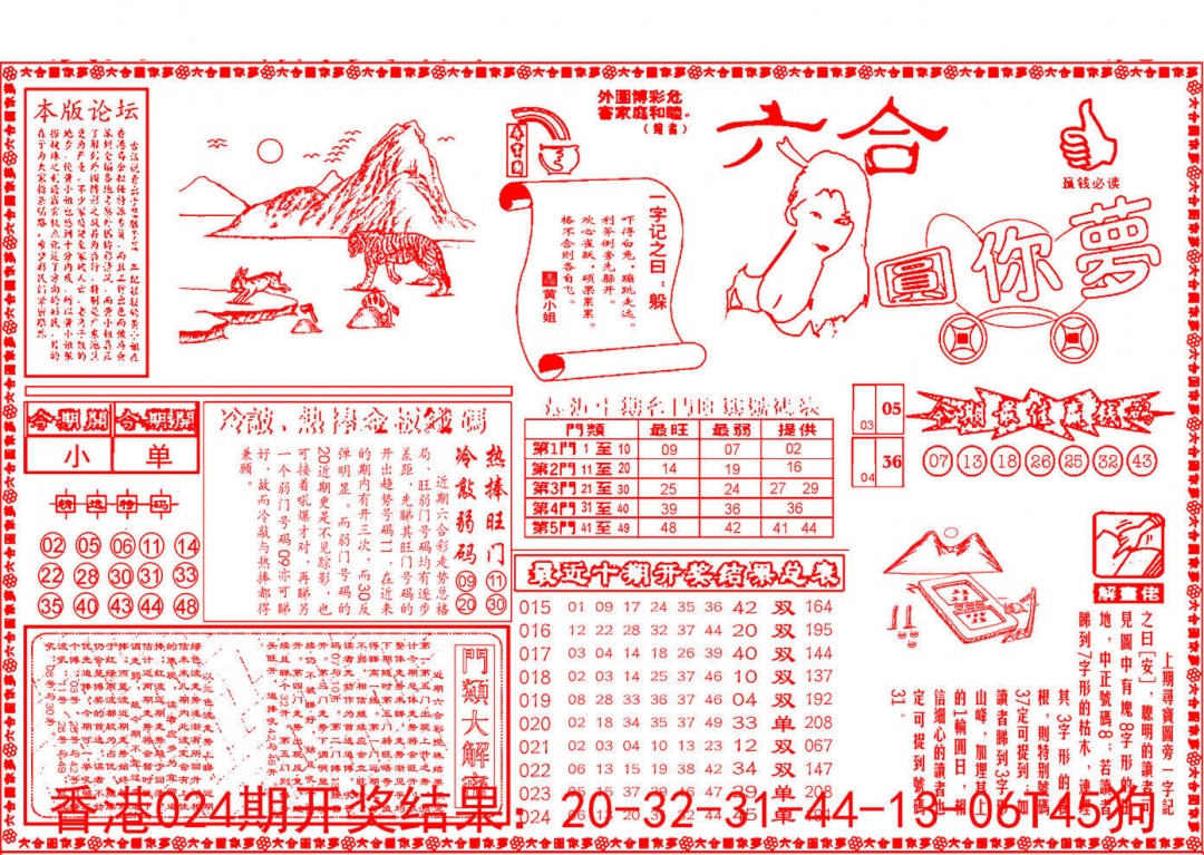 025期六合圆你梦A[图]