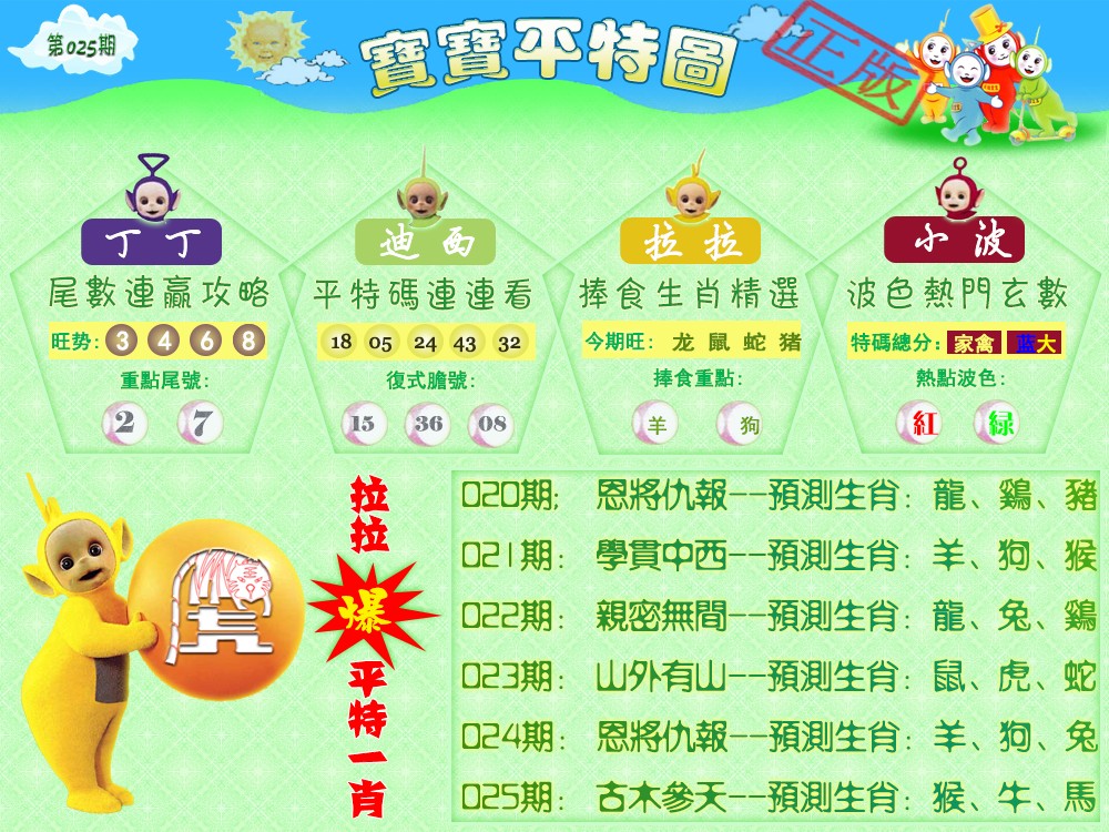 025期宝宝平特图（热）[图]