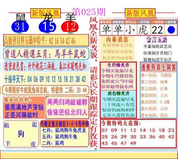 025期二代凤凰报[图]